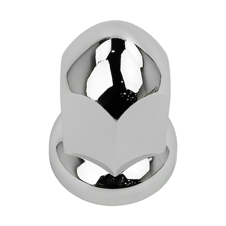 Roadmaster 33mm x 2-1 /2in Chrome ABS plastic nut cover . 10 pack 111P-10B